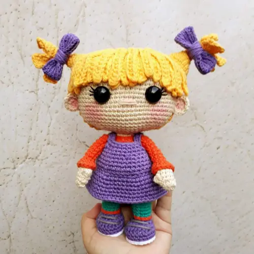 Angelica Pickles by Rugrats Free Crochet Pattern