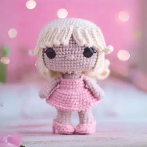 Free Barbie Doll Amigurumi Crochet Pattern PDF