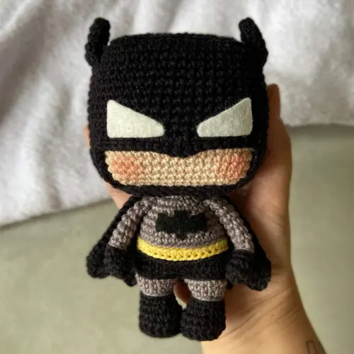 DIY Batman Amigurumi Crochet Pattern