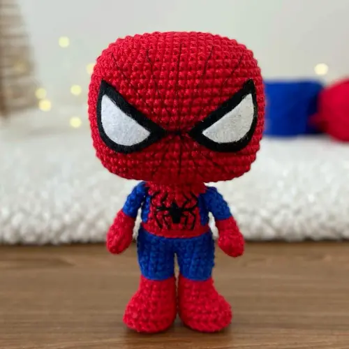 Spiderman Amigurumi Crochet Pattern Free